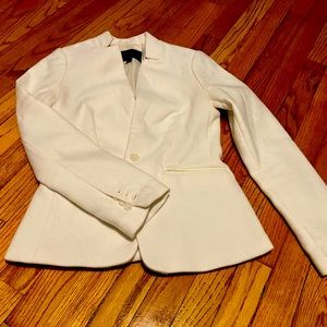 Thick white BR blazer